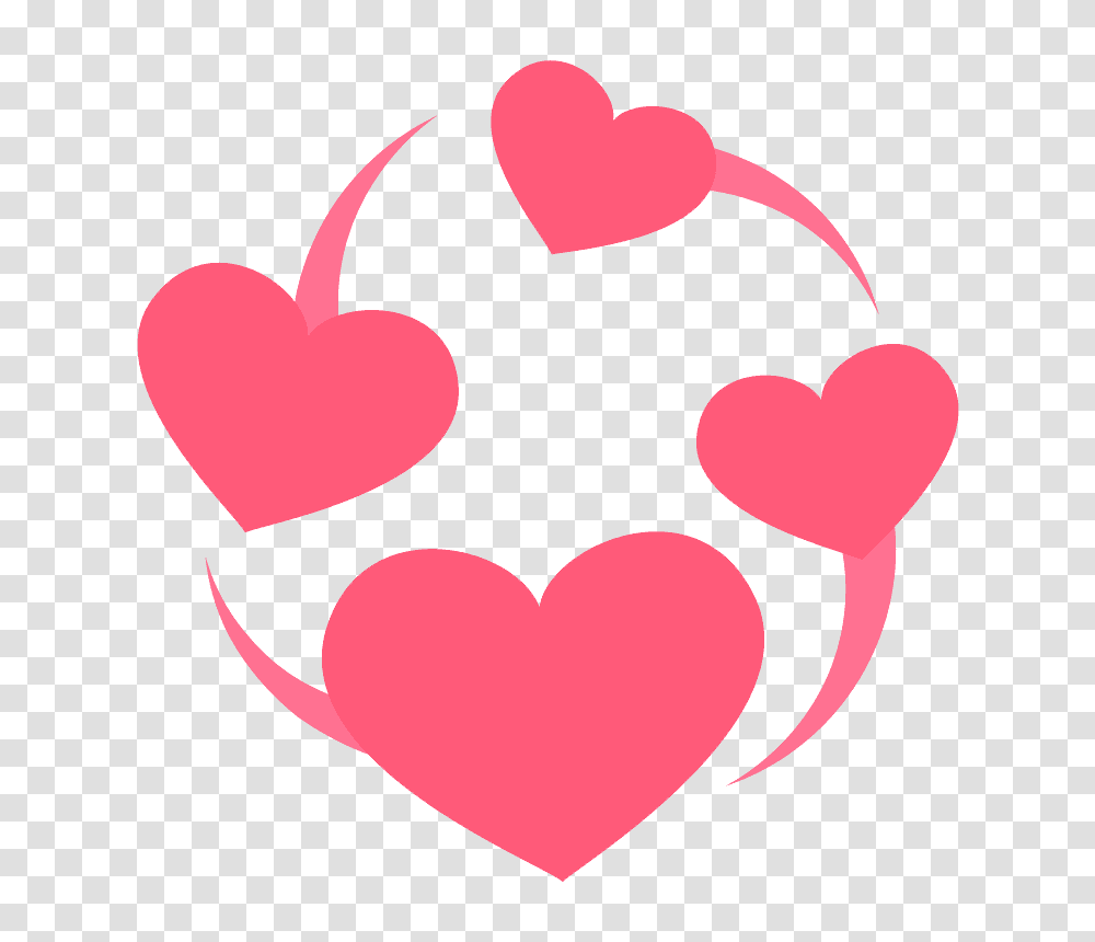 Revolving Hearts Emoji Icon Vector Symbol Ai Eps Svg Revolving Emoji Heart, Dynamite, Bomb, Weapon Transparent Png