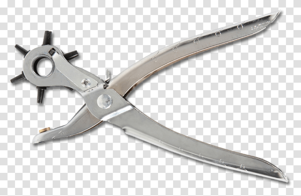 Revolving Leather Punch Hole Punch, Pliers, Scissors, Blade, Weapon Transparent Png