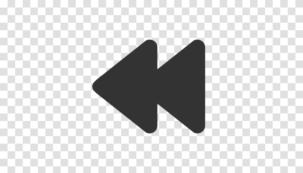 Rewind Icon, Axe, Road, Triangle Transparent Png