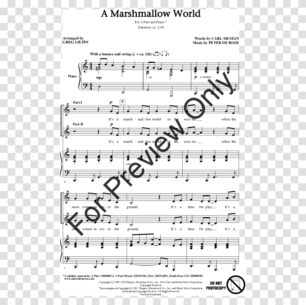 Rewrite The Stars Sheet Music For A Violin Transparent Png
