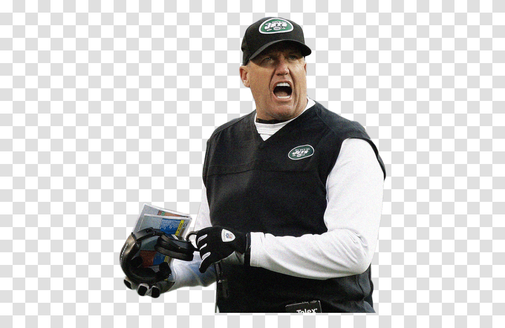 Rex Ryan Police Officer, Person, Hat, People Transparent Png