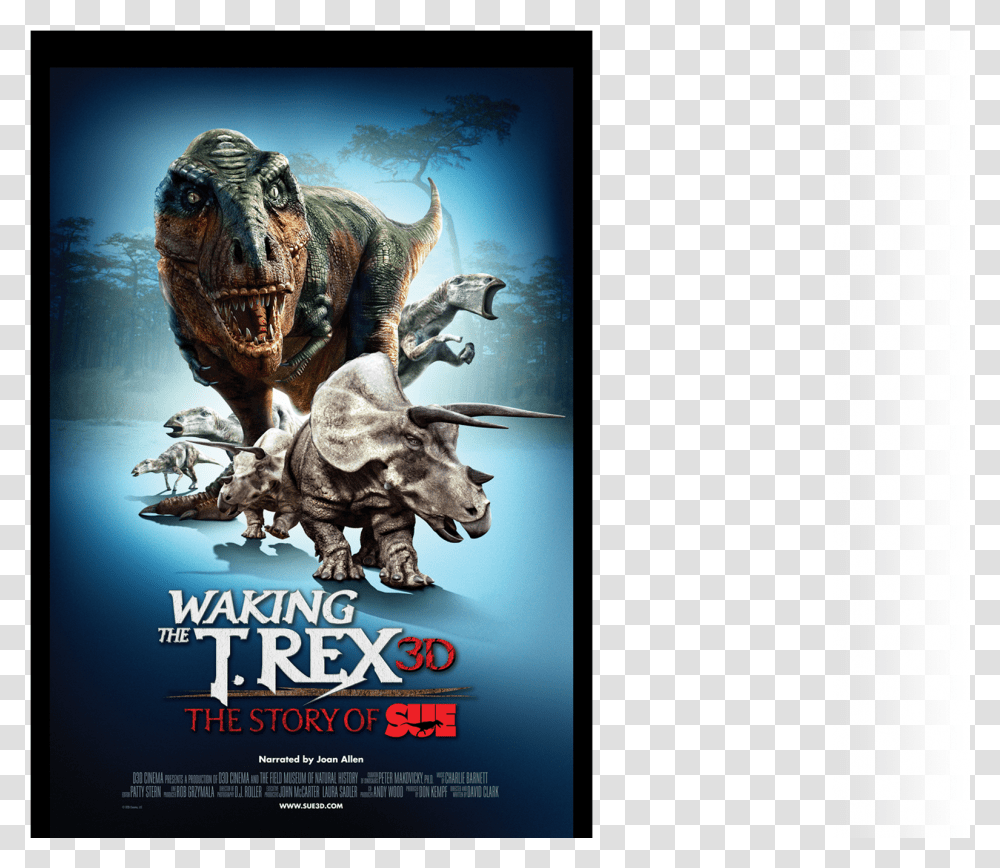 Rex The Story Of Sue Download Walking The T Rex The Story Of Sue, Poster, Advertisement, Dinosaur, Reptile Transparent Png