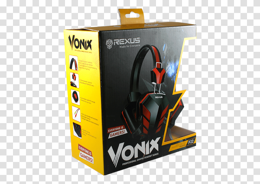 Rexus Gaming Headset Vonix F22 Download Headset Rexus, Electronics, Adapter Transparent Png