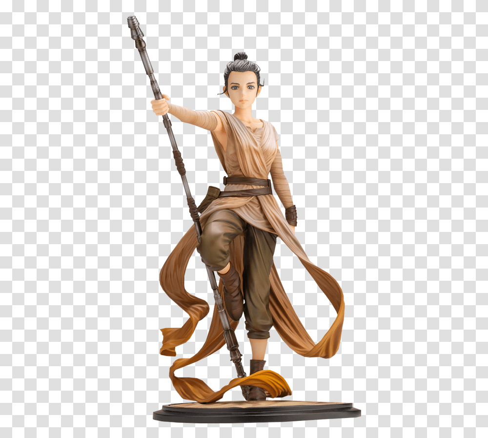 Rey Artfx Statue Kotobukiya Rey, Person, Bronze, Weapon, Bow Transparent Png