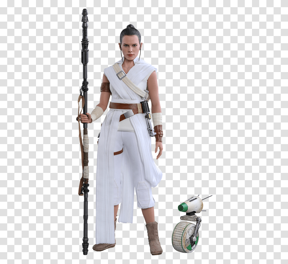 Rey Hot Toys Rise Of Skywalker, Costume, Person, Human Transparent Png