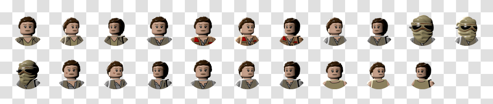 Rey Lego Star Wars Icon, Toy, Person, Human, People Transparent Png