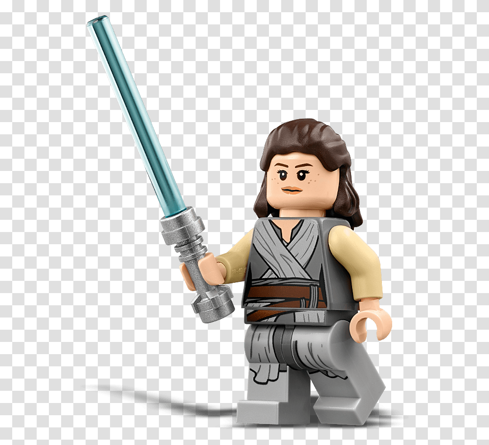 Rey Lego, Toy, Person, Human, Figurine Transparent Png