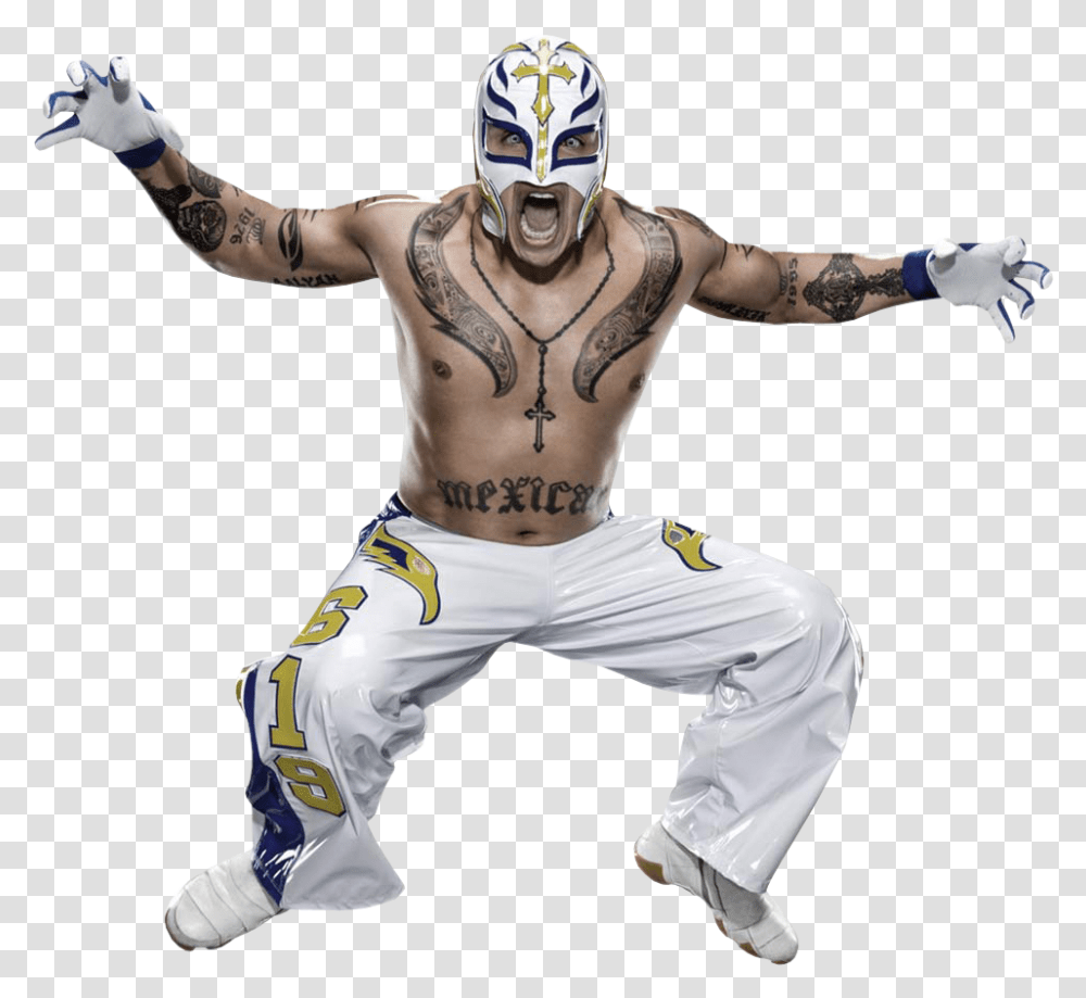 Rey Misterio, Skin, Person, Human, Tattoo Transparent Png