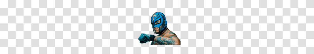 Rey Mysterio Blue Attire, Skin, Person, Human, Tattoo Transparent Png