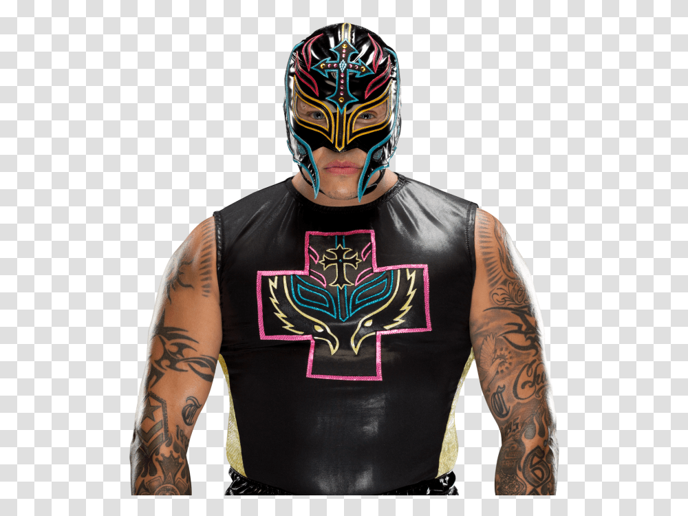 Rey Mysterio Universal Champion, Skin, Sleeve, Person Transparent Png