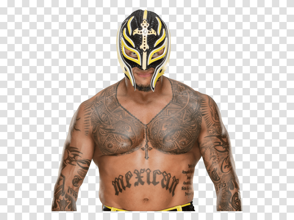Rey Mysterio Wwe 2k20 Rey Mysterio, Skin, Tattoo, Person, Human Transparent Png