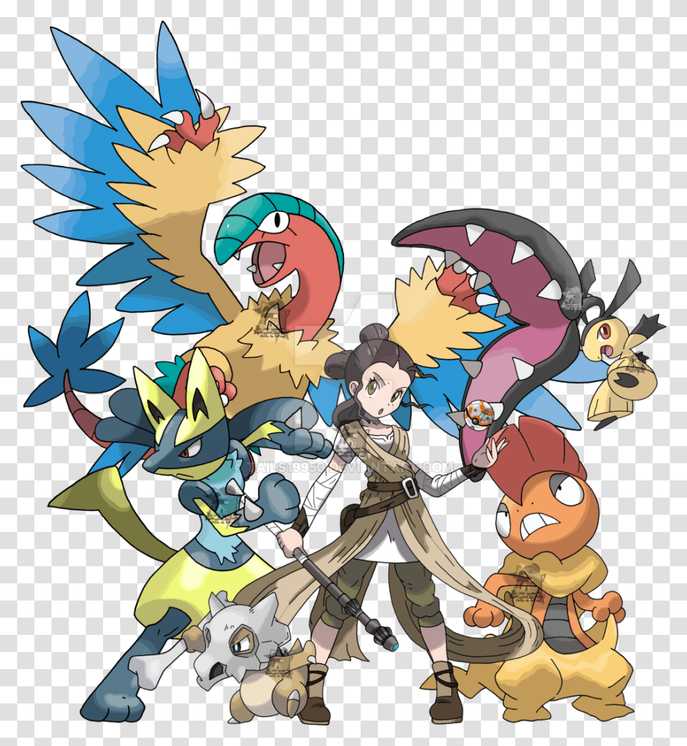 Rey Pokemon Team, Comics, Book, Person, Human Transparent Png