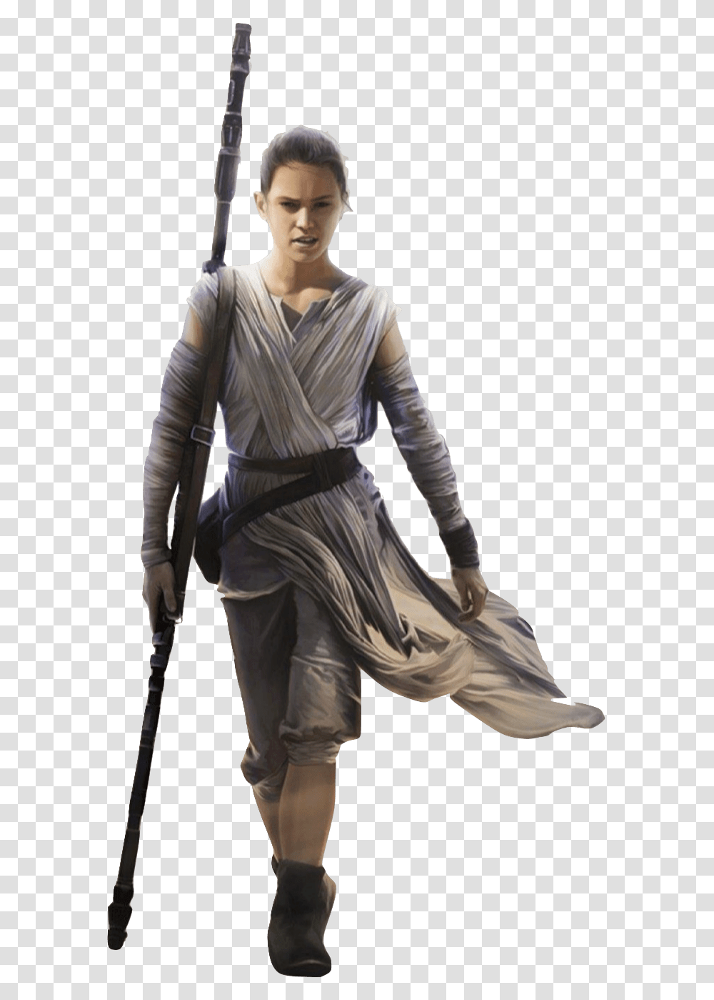 Rey Star Wars Render Star Wars Background, Person, Human, Ninja Transparent Png