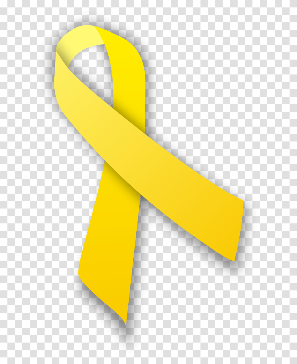 Rfbaq Yellow Awareness Ribbon, Axe, Tool, Hammer Transparent Png