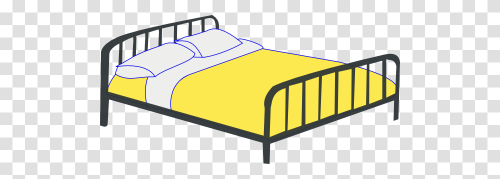 Rfc Double Bed Clip Art, Furniture, Cushion, Tent, Crib Transparent Png