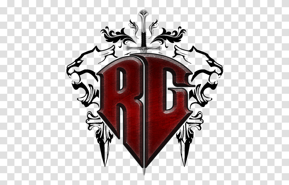 Rg Logo Design 3d Final Fantasy 8 Lionheart, Symbol, Trademark, Emblem, Text Transparent Png