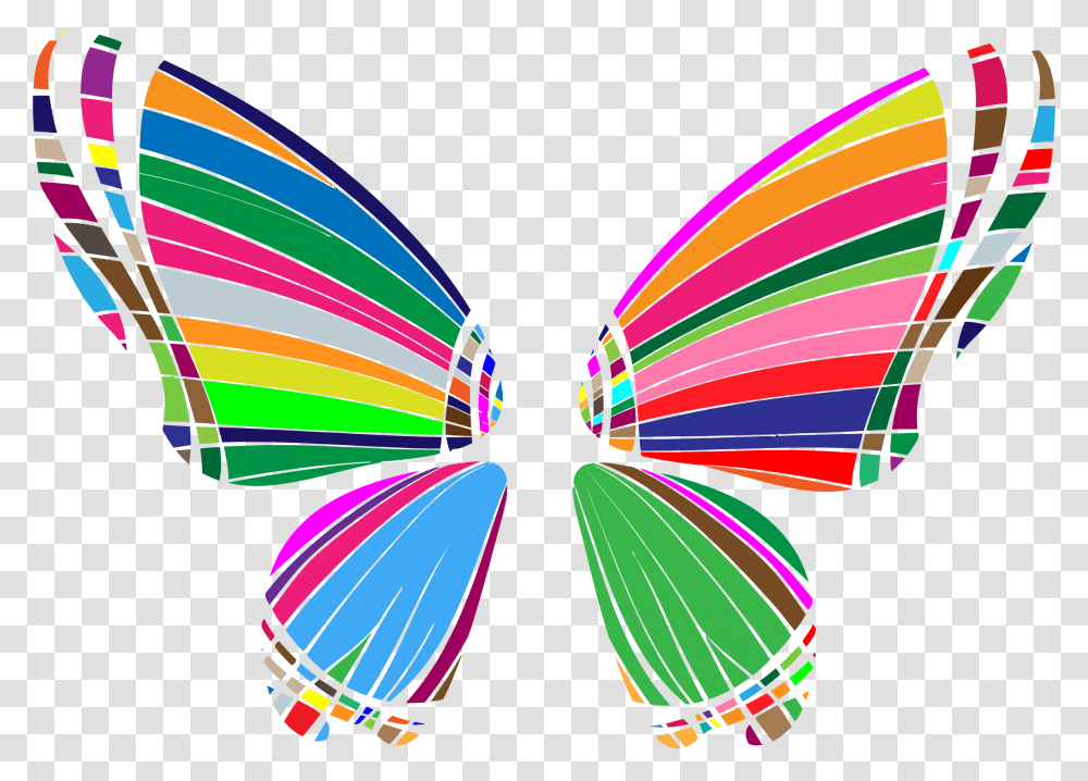 Rgb Butterfly Silhouette Icons, Pattern, Ornament Transparent Png