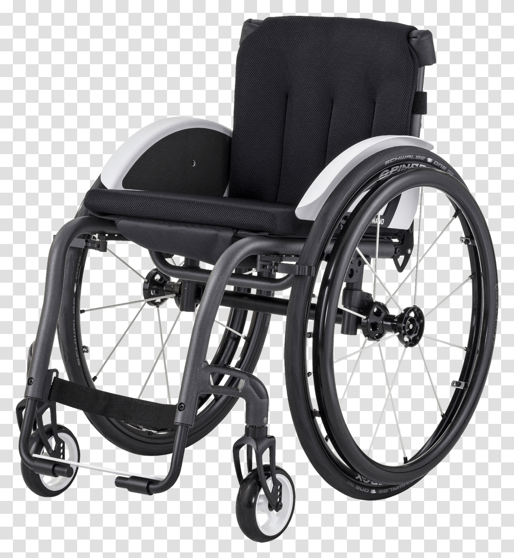 Rgk Hi Lite Titanium Wheelchair, Furniture, Machine Transparent Png