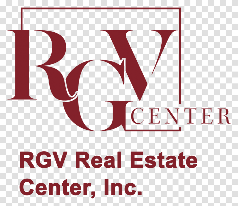Rgv Center Logo Amended Pbe Real Estate, Alphabet, Poster, Advertisement Transparent Png