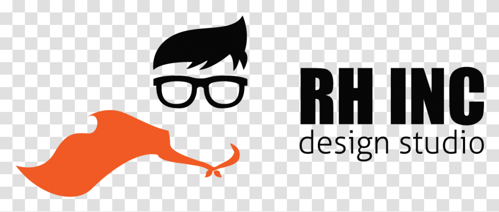 Rh Inc Design Logo Illustration, Face, Fire, Hand Transparent Png