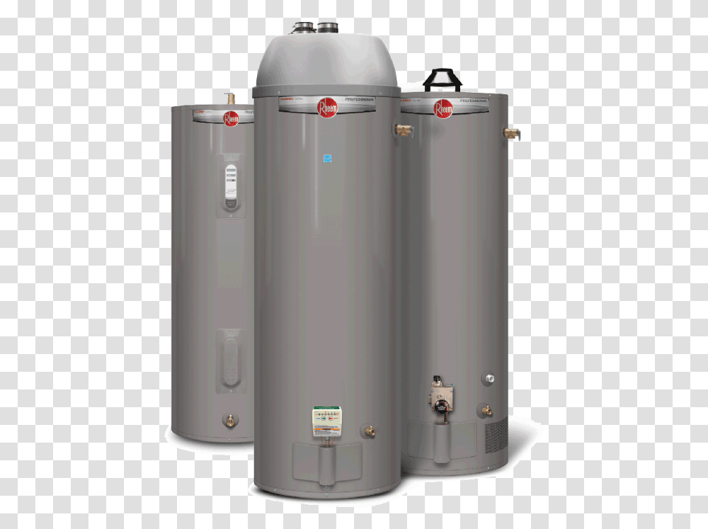 Rheem Gas Tank Hot Water System Rheem Tank Water Heater, Appliance, Space Heater, Refrigerator Transparent Png