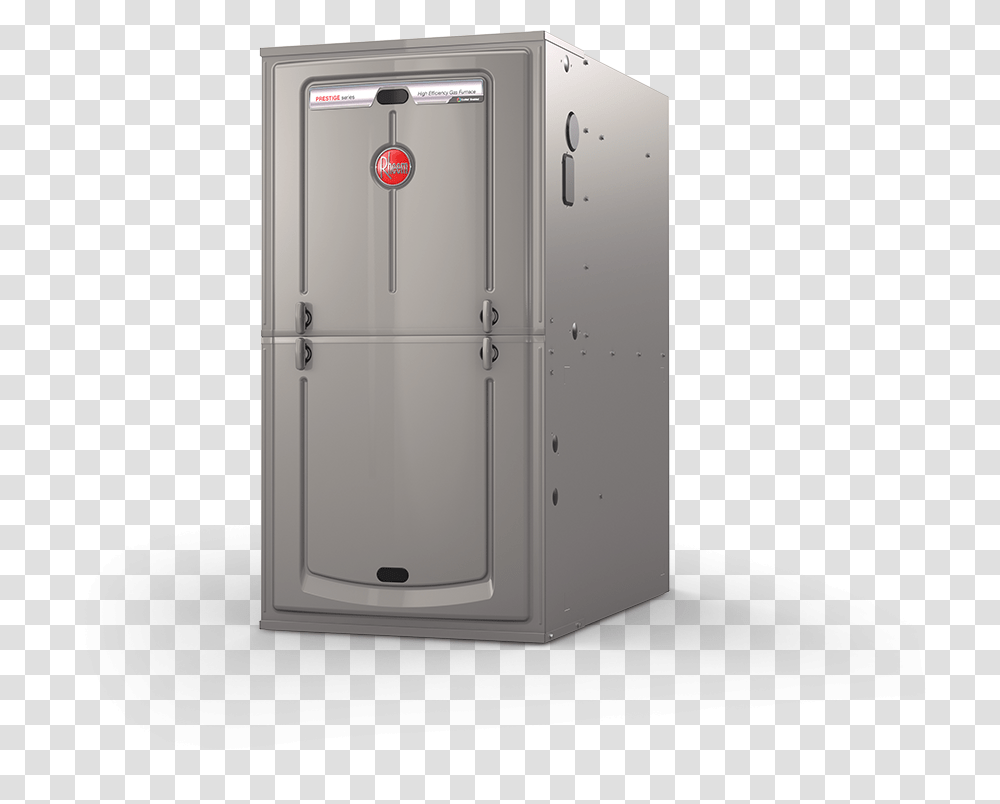 Rheem R98v High Efficiency Gas Furnace Angled Product Shower Door, Safe, Room, Indoors, Locker Transparent Png