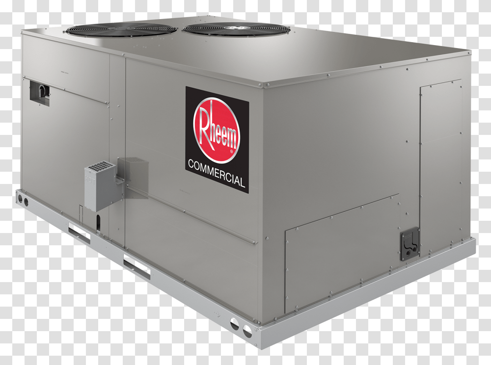 Rheem Renaissance Commercial Line Horizontal, Machine, Generator, Box Transparent Png