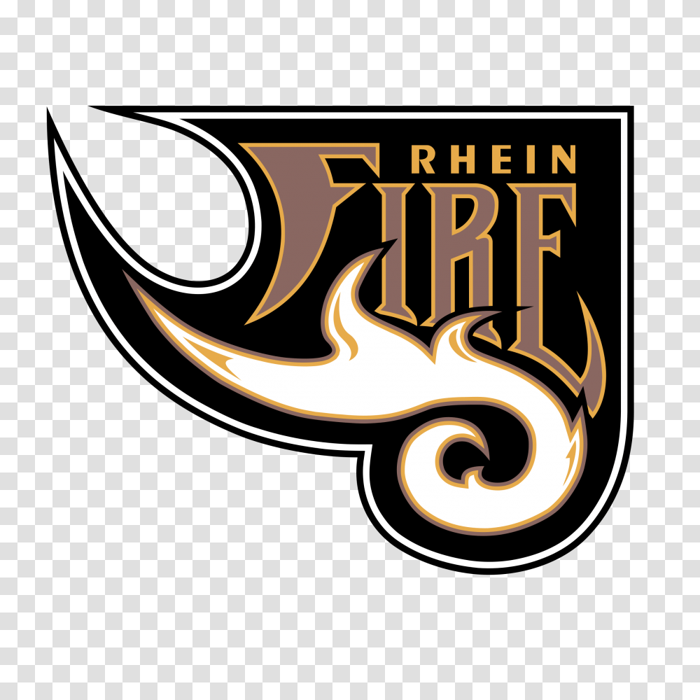 Rhein Fire Logo Free Fire Logo Download, Text, Label, Symbol, Emblem Transparent Png
