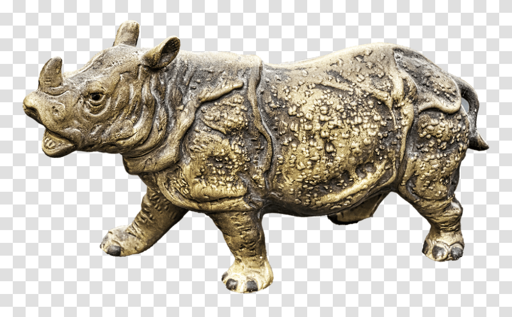 Rhino 960, Animals, Bronze, Mammal, Dinosaur Transparent Png