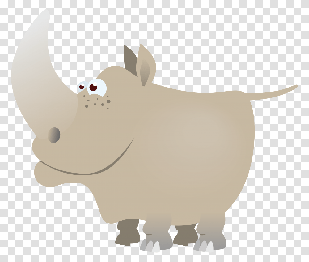 Rhino, Animals, Mammal, Pig, Piggy Bank Transparent Png