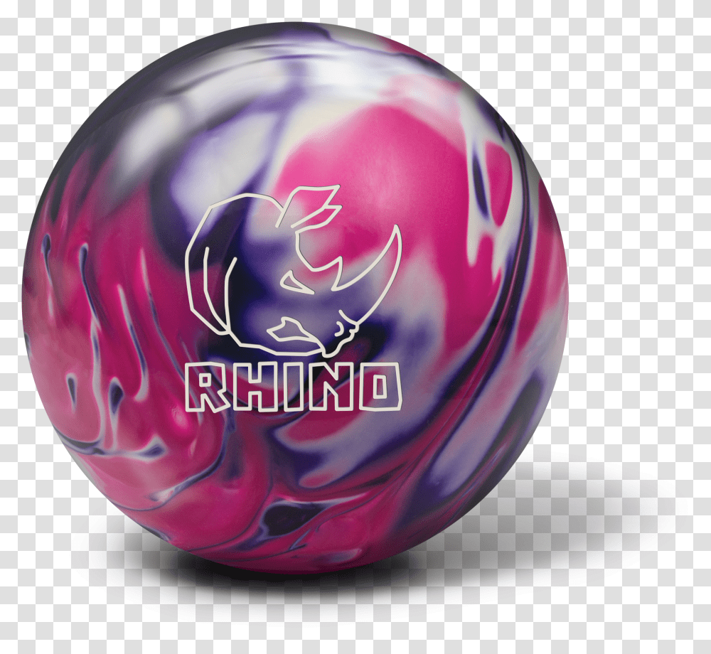 Rhino Bowling Ball Pink Transparent Png