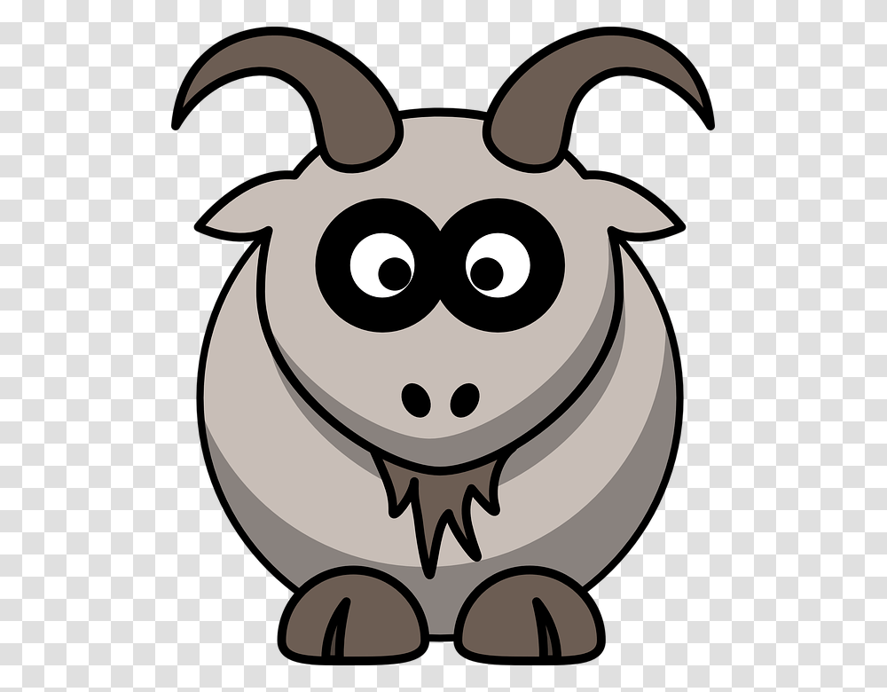 Rhino Cartoon 10 Buy Clip Art Cartoon Farm Animal Clipart, Mammal, Stencil, Goat, Sheep Transparent Png