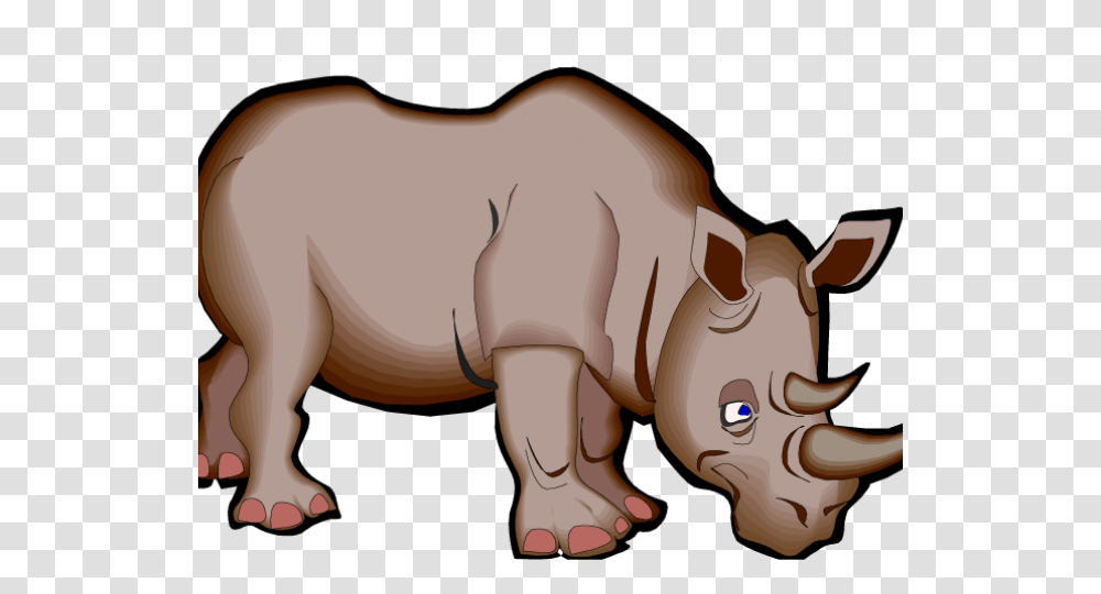 Rhino Clipart Indian Animal, Mammal, Wildlife, Aardvark, Warthog Transparent Png