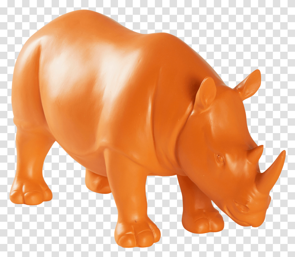 Rhino Dekoration Piggy Animal Figure, Piggy Bank, Mammal Transparent Png