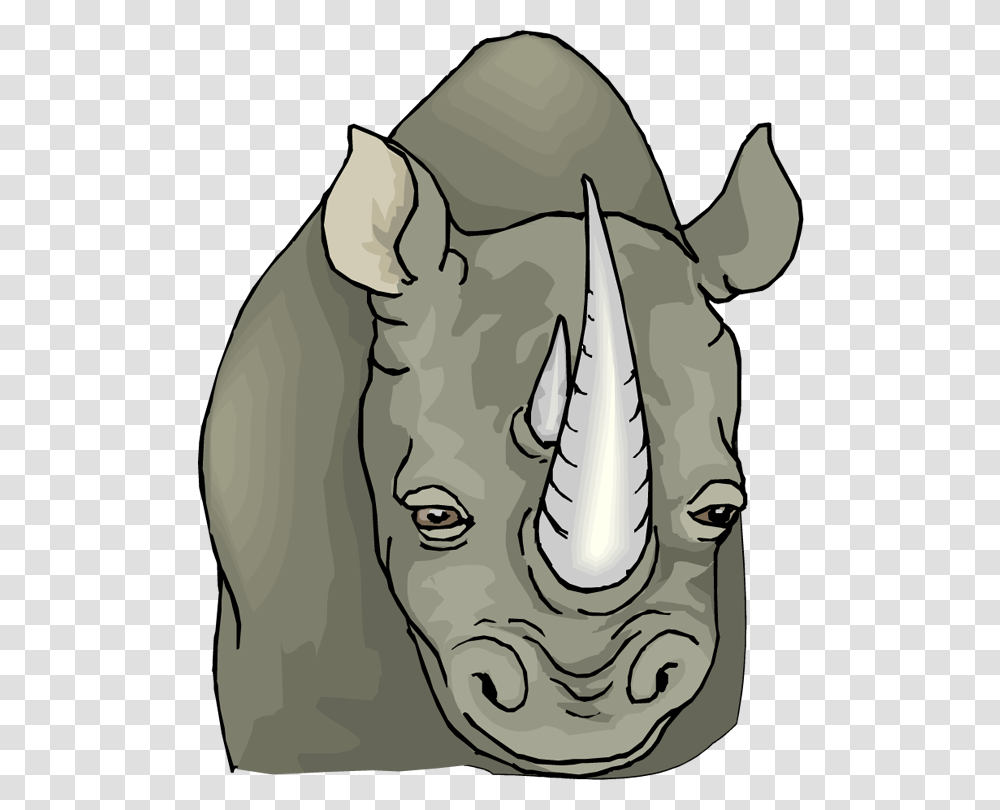 Rhino Face Clipart, Animal, Mammal, Wildlife, Sunglasses Transparent Png