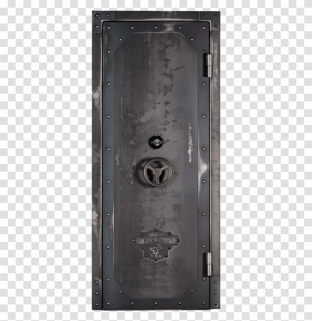 Rhino Ironworks Vault Door Closed Home Door, Safe, Mobile Phone, Electronics, Cell Phone Transparent Png