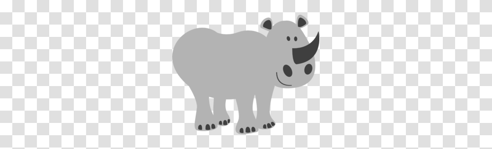 Rhino Large Clip Art, Mammal, Animal, Bull, Cattle Transparent Png