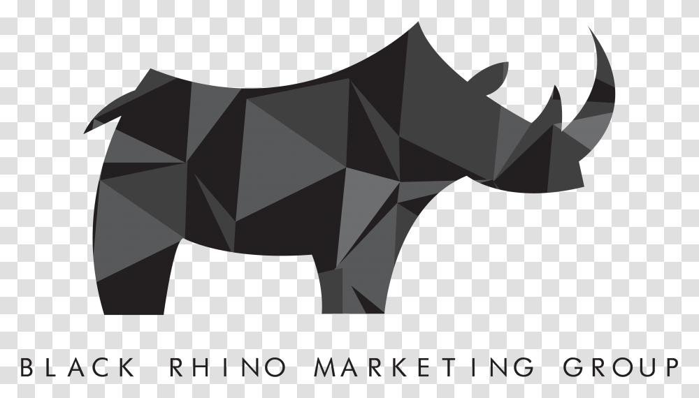 Rhino Logo Rhino Graphic, Paper, Origami, Spider Web Transparent Png