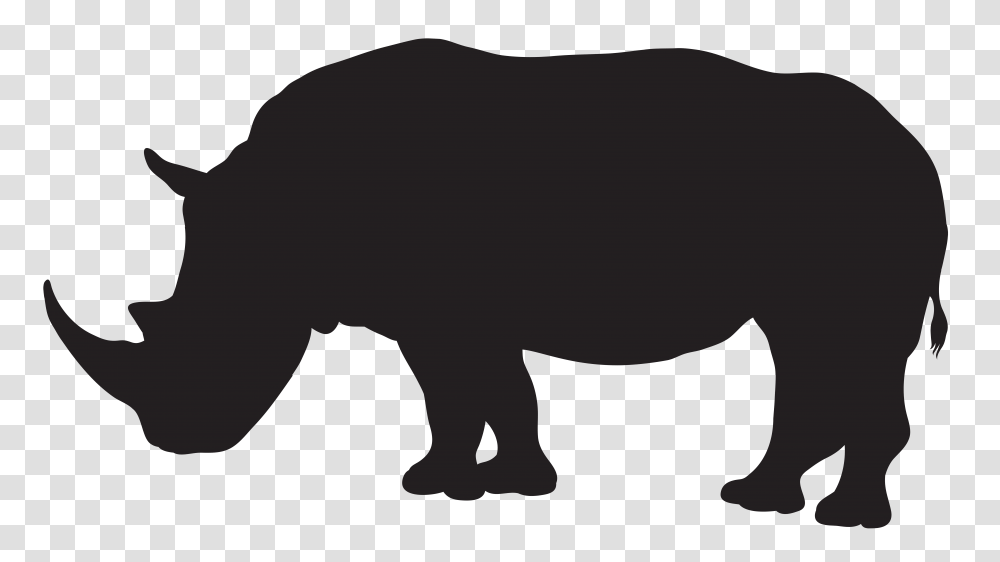 Rhino Silhouette Clip Art Gallery, Gray, World Of Warcraft Transparent Png