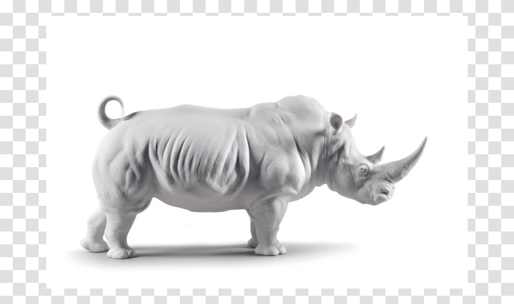 Rhino White Porcelain Rhino, Mammal, Animal, Dog, Pet Transparent Png