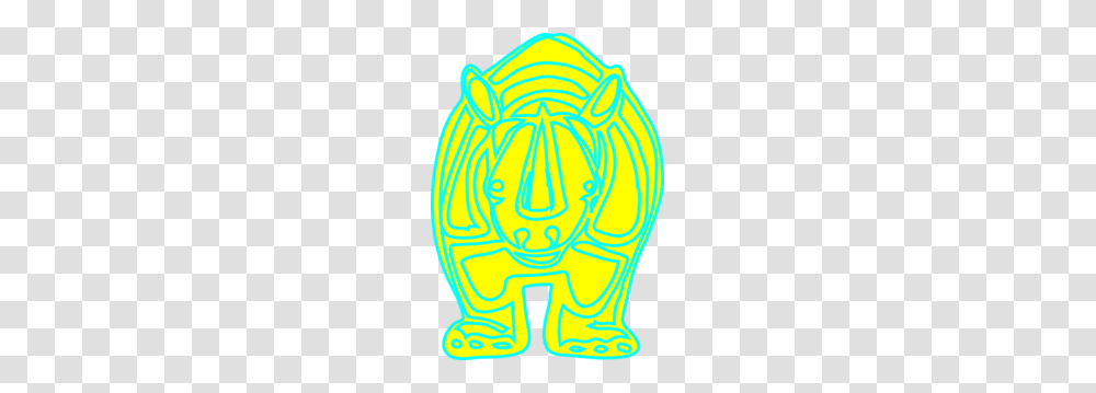 Rhino Yellow Blue Clip Art, Label, Outdoors Transparent Png