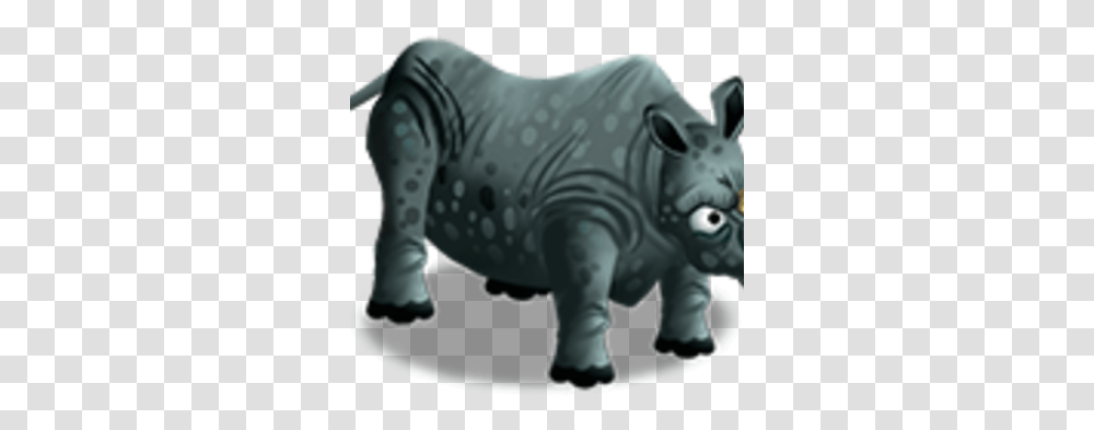 Rhinoceros Animal Figure, Mammal, Wildlife, Pig, Statue Transparent Png