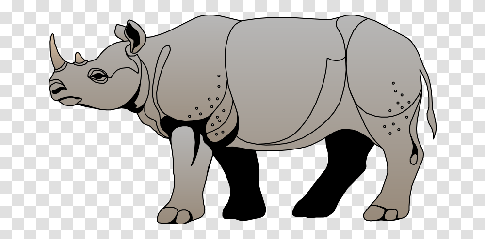 Rhinoceros Clip Art, Animal, Mammal, Wildlife Transparent Png