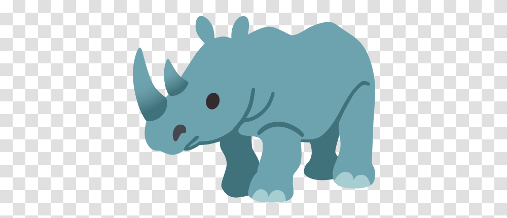 Rhinoceros Emoji Rhino Emoji, Mammal, Animal, Wildlife, Aardvark Transparent Png