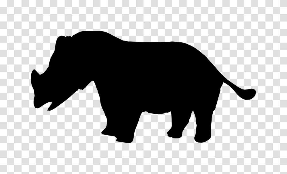 Rhinoceros Hippopotamus Indian Elephant African Elephant Elephants, Gray, World Of Warcraft Transparent Png