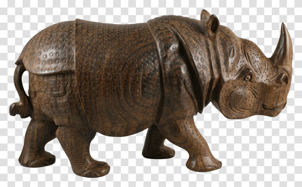 Rhinoceros Indian Rhinoceros, Bronze, Elephant, Wildlife, Mammal Transparent Png