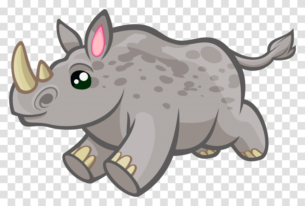 Rhinoceros Rhino Animal Free Image On Pixabay Rhino Cartoon, Mammal, Wildlife, Rodent, Amphibian Transparent Png