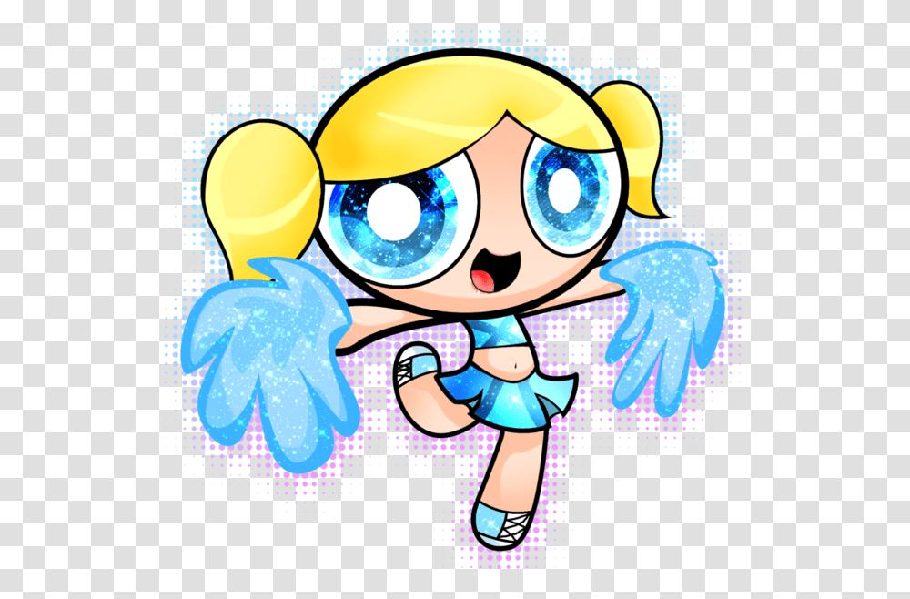 Rialto Panthers Junior All American Football Amp Cheer Powerpuff Girls Bubbles Cheerleader, Performer, Cleaning Transparent Png