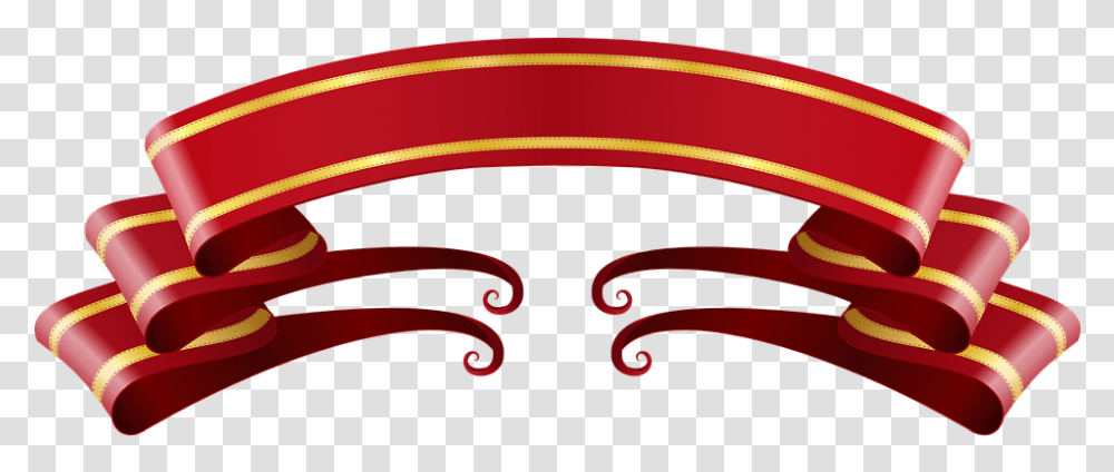 Ribbon Banner Gold Free Vector Graphic On Pixabay Banner Vadhdivsachya Hardik Shubhechha, Graphics, Art, Belt, Accessories Transparent Png
