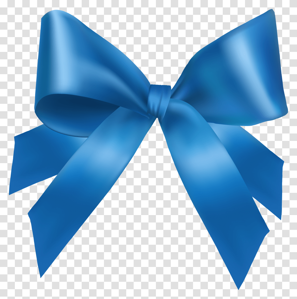 Ribbon Blue Free Download Blue Bow Background, Tie, Accessories, Accessory, Necktie Transparent Png